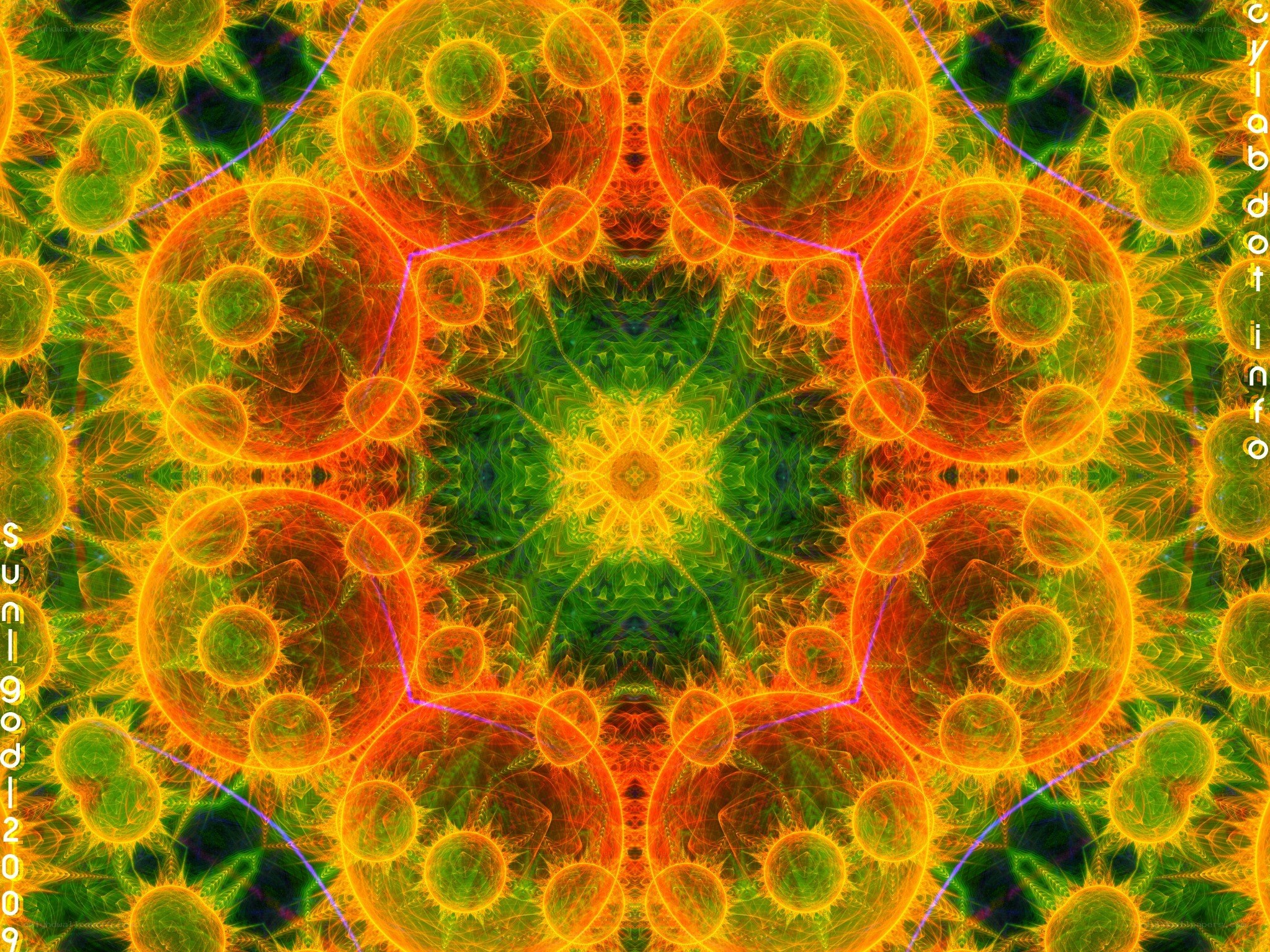 fractal mandala pattern