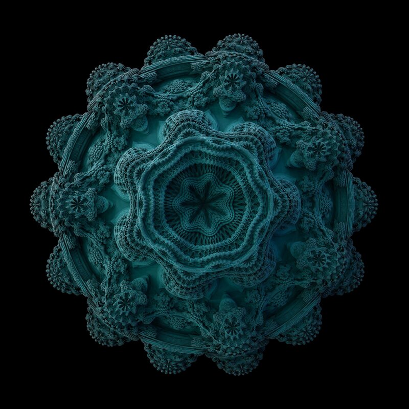 Fractal Mandala Structure