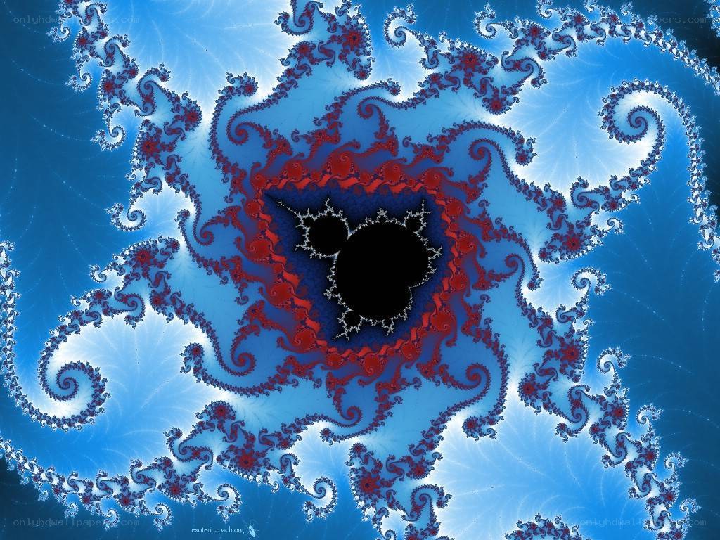 Fractal Mandelbrot set pattern