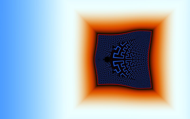 fractal maze tunnel