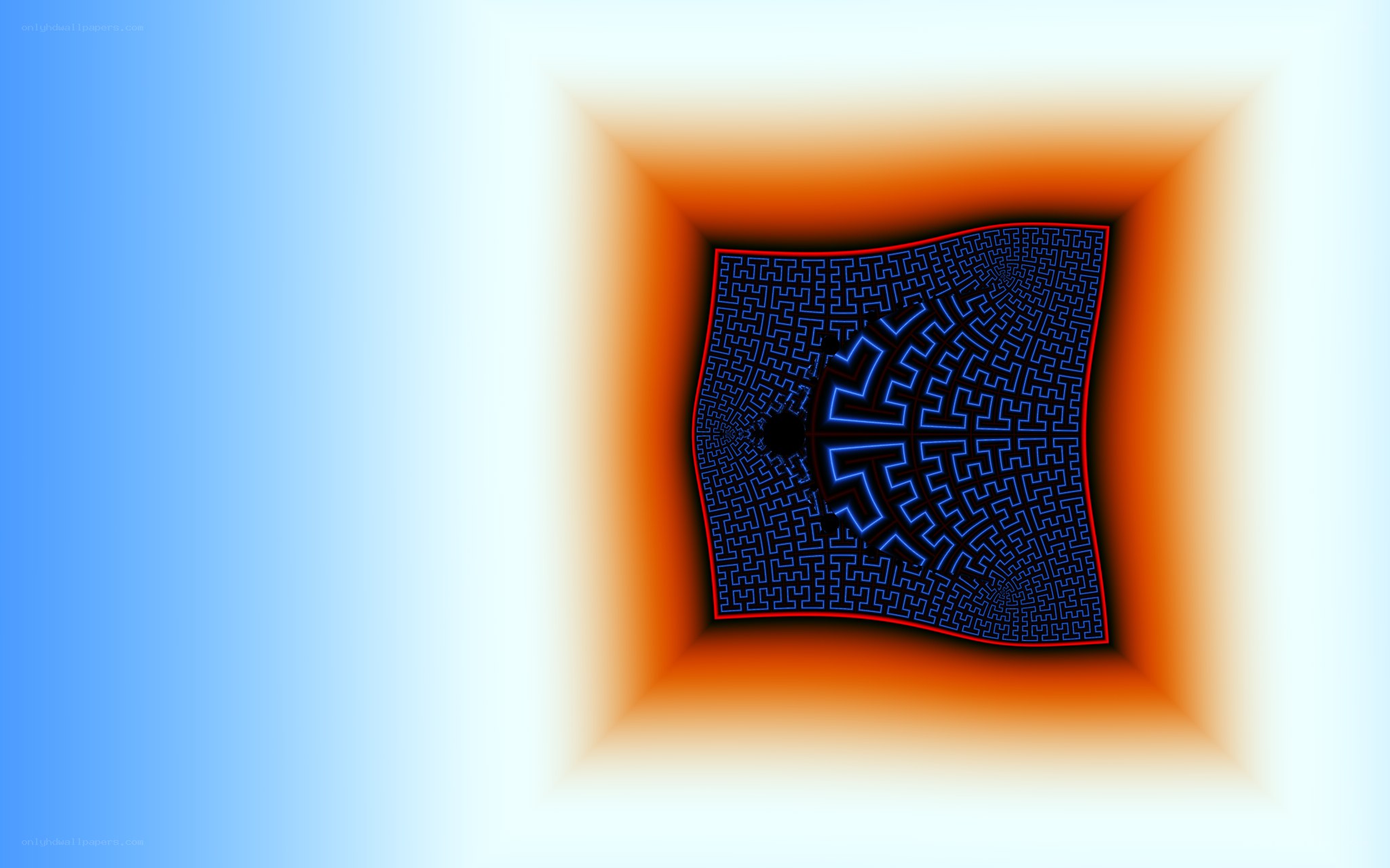 fractal maze tunnel