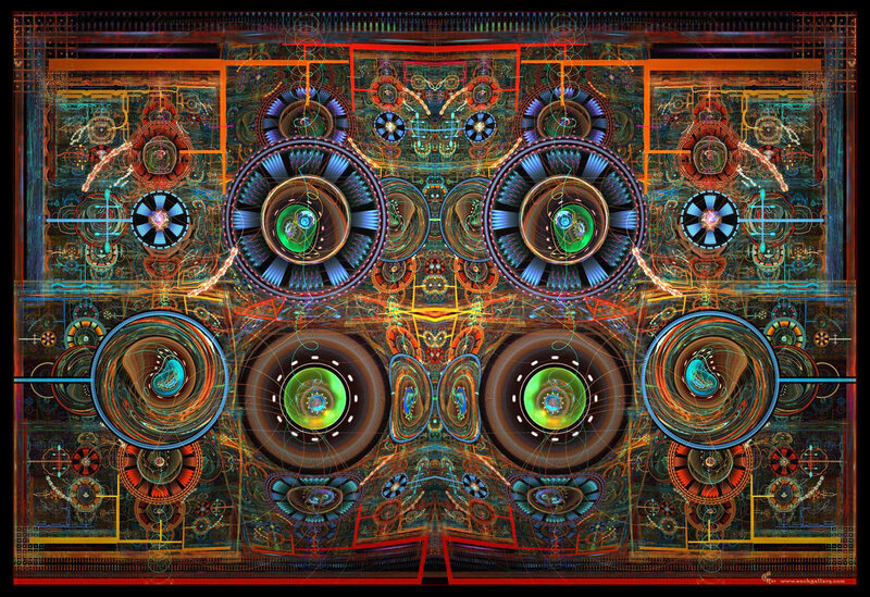 Fractal Mechanical Design — Green