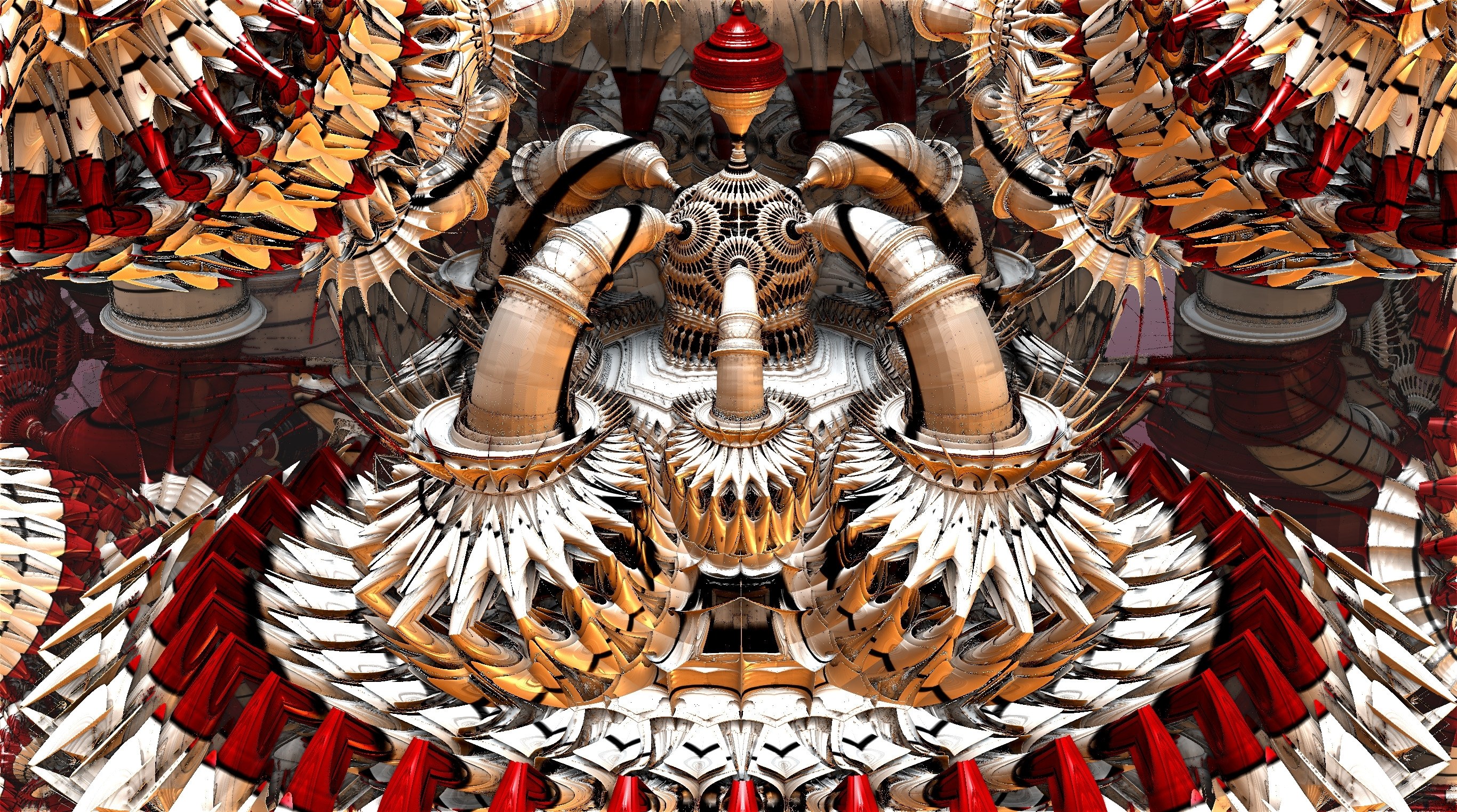 Fractal mechanical structure