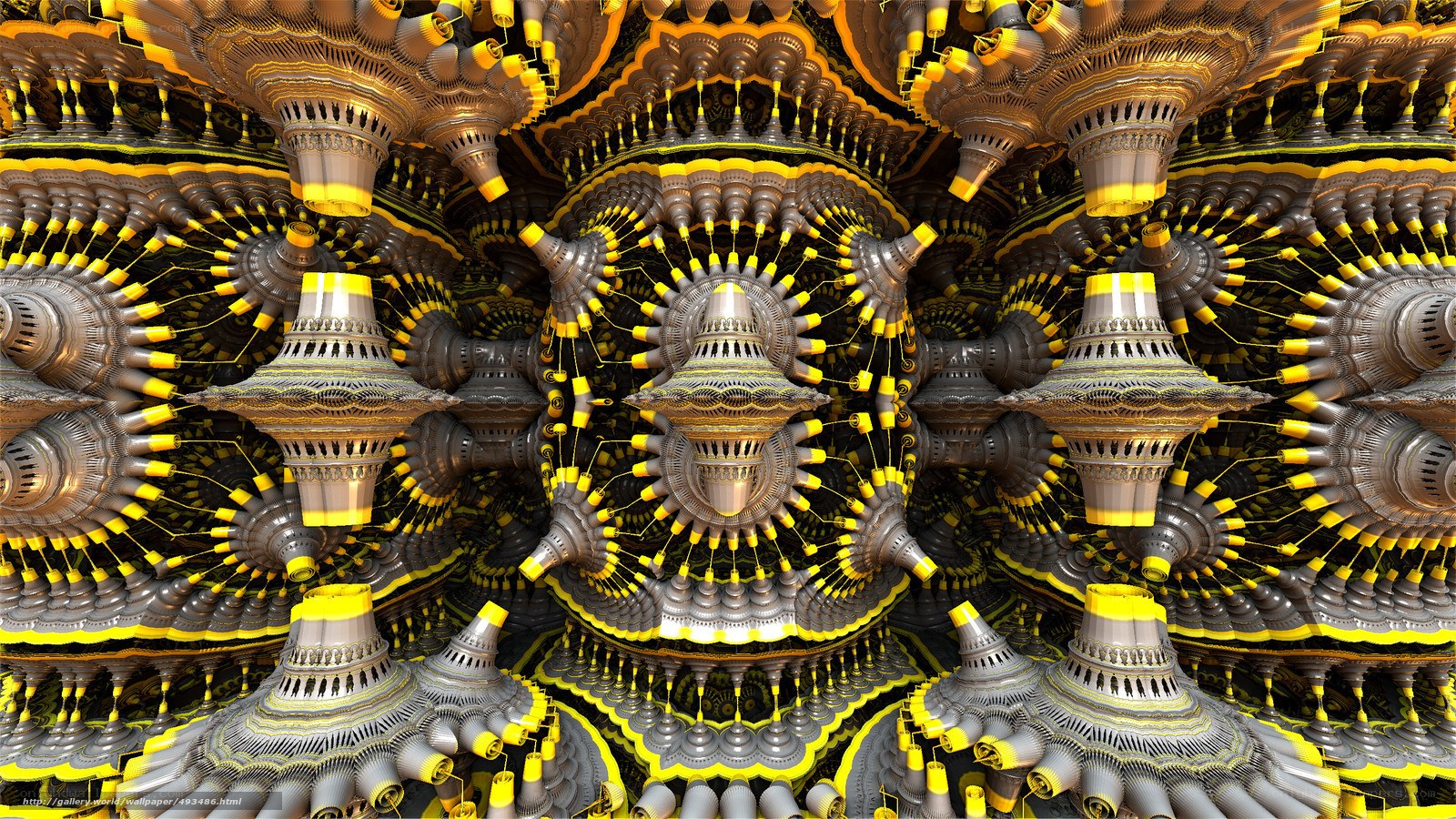Fractal mechanical structure