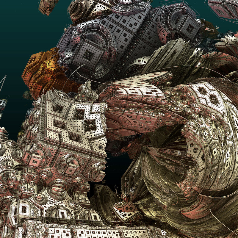 Fractal Mechanical Structure — Gray