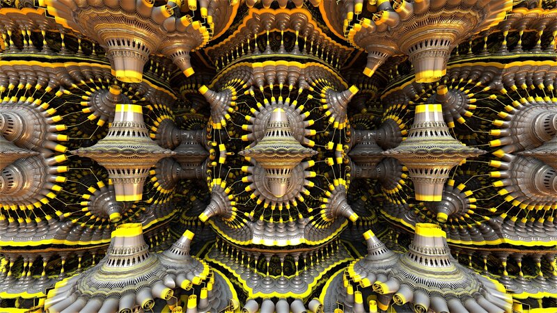 Fractal mechanical structure