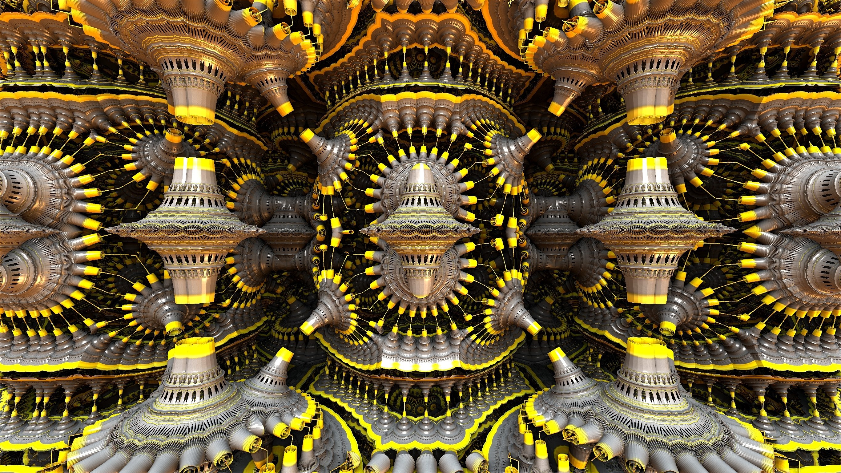 Fractal mechanical structure