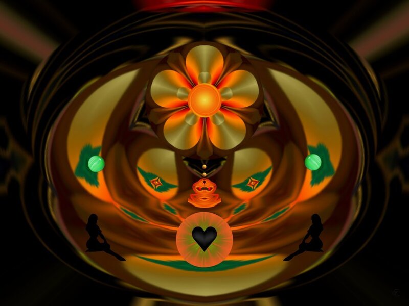 fractal meditation art