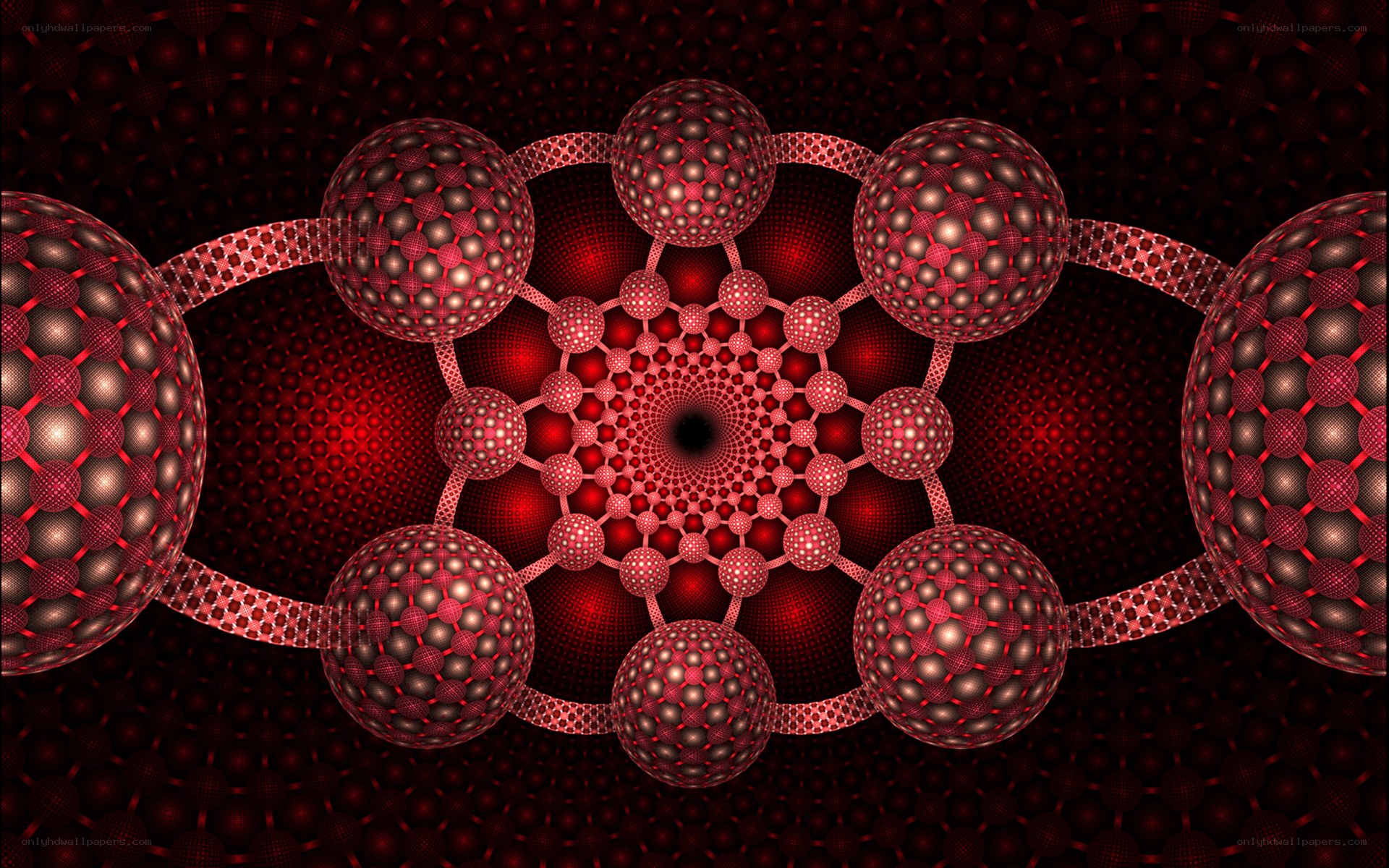 Fractal molecular structure