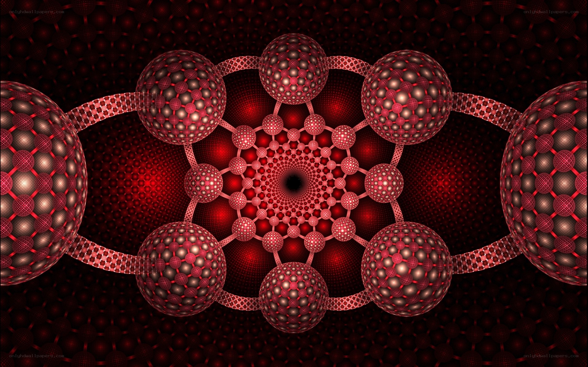 Fractal molecular structure