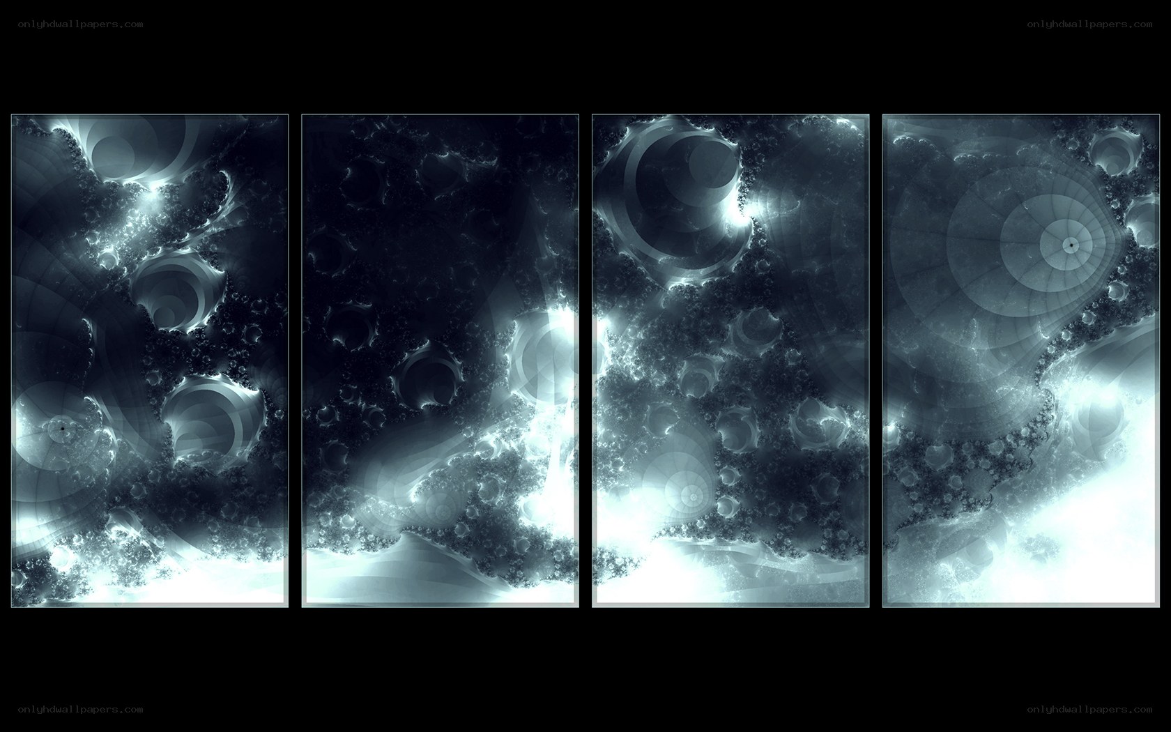 Fractal Nebula Panels