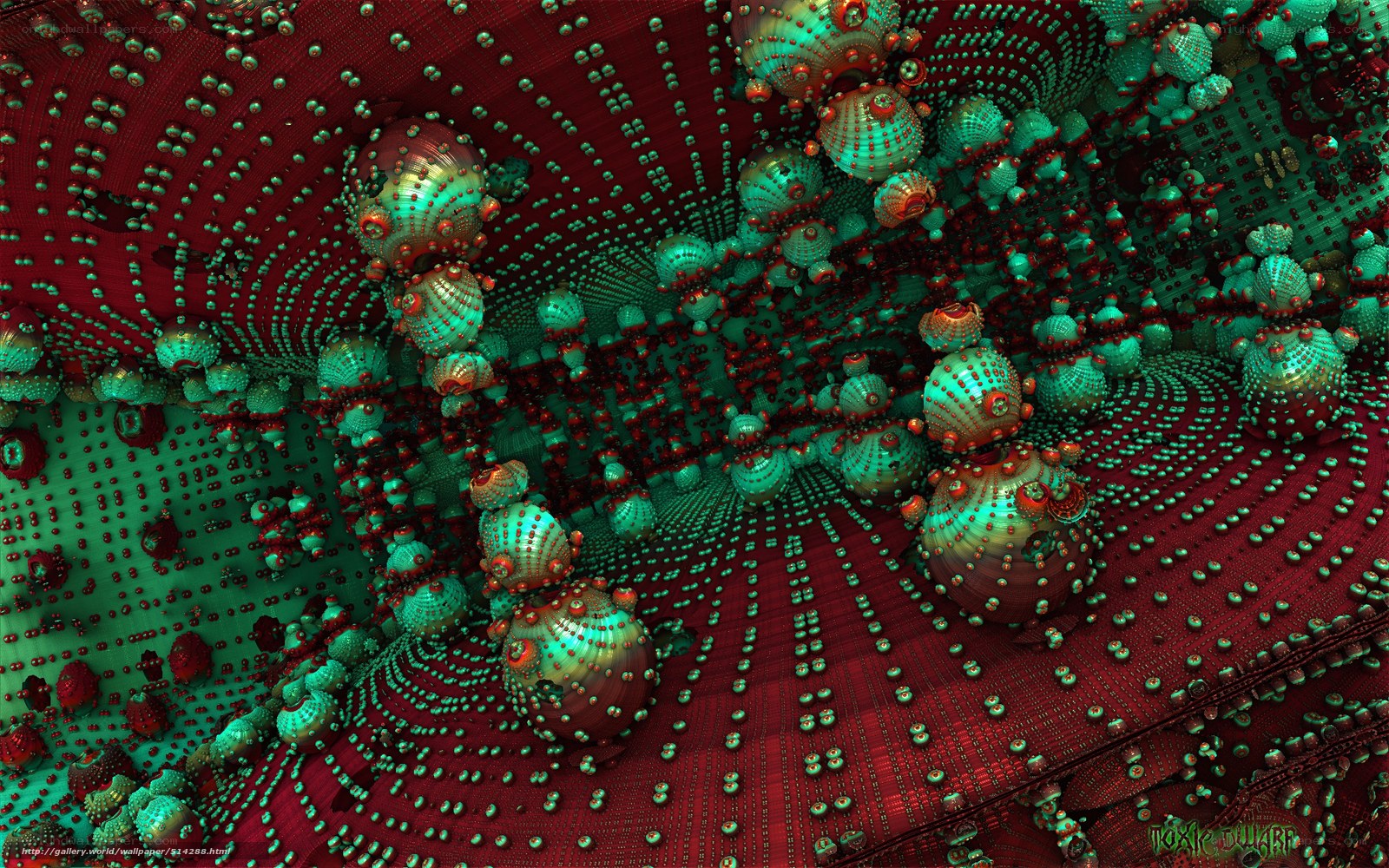 Fractal organic structure
