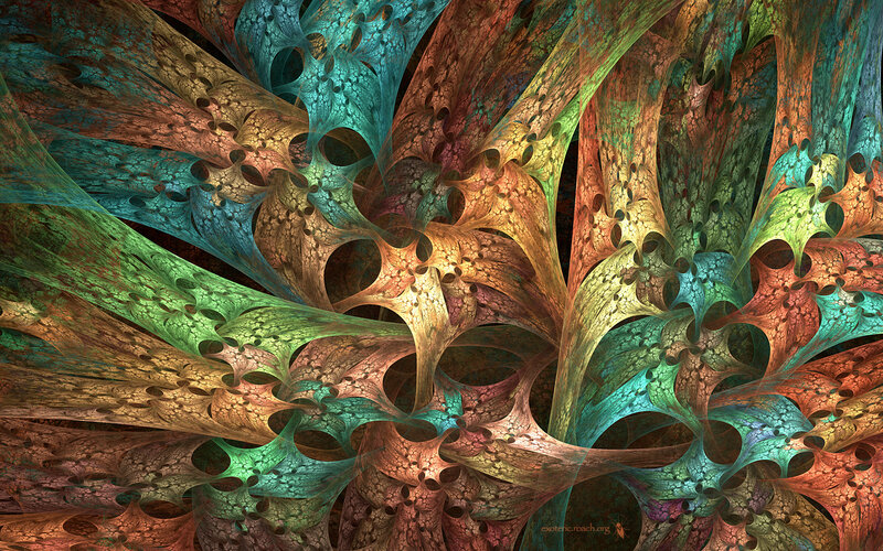 Fractal organic structure