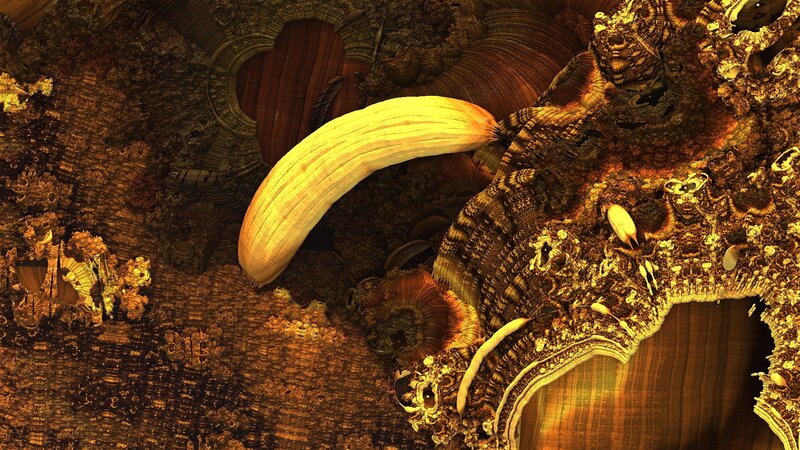 Fractal Organic Structure — Brown, Mysterious