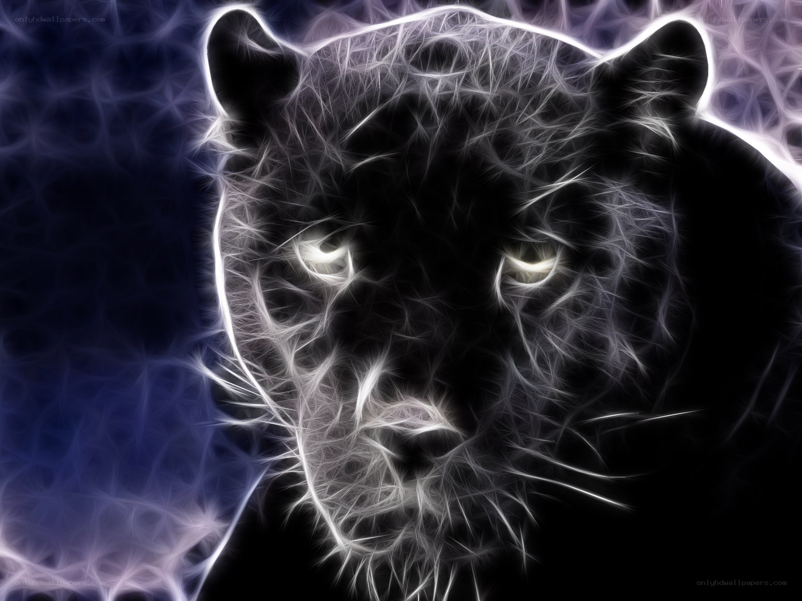 fractal panther head