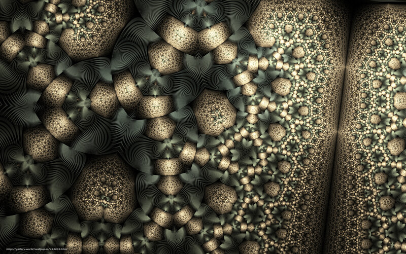 Fractal pattern abstract art