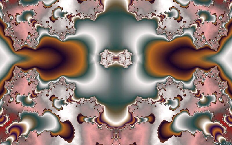 Fractal Pattern — Brown