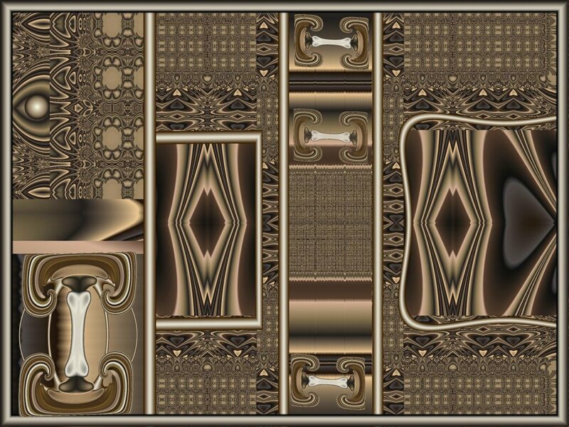 Fractal Pattern Collage
