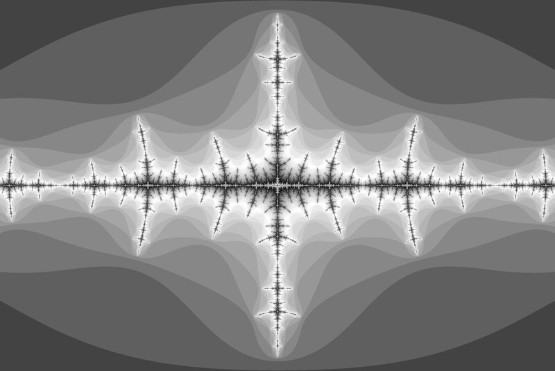 Fractal Pattern — Gray
