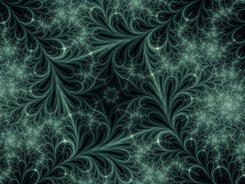 Fractal Pattern — Green