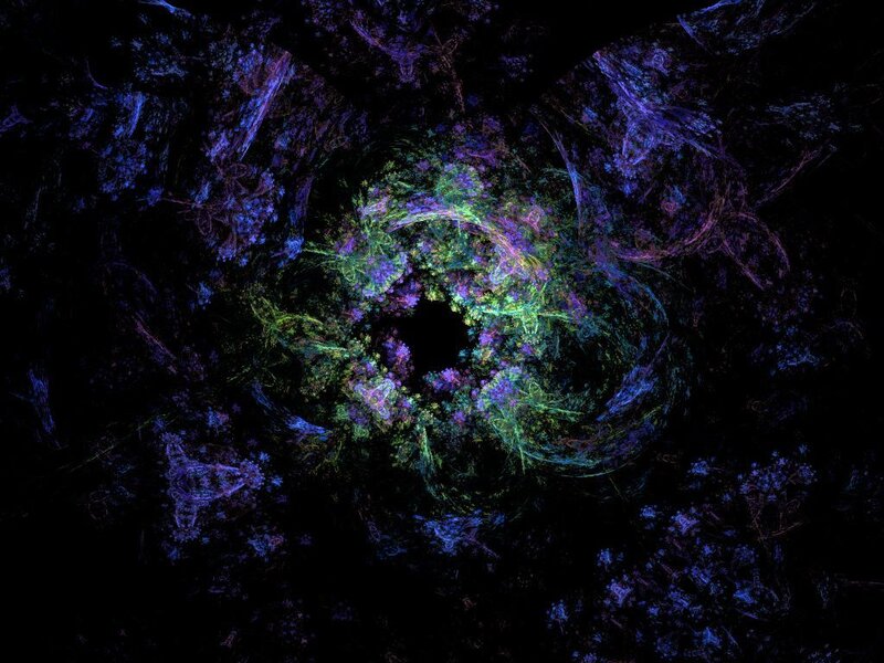 Fractal Pattern in Darkness