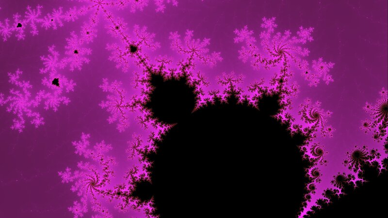Fractal Pattern in Purple — Hypnotic, Abstract