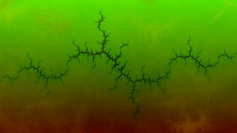 Fractal Pattern on Gradient
