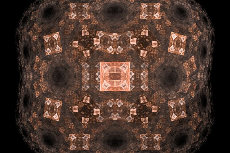 Fractal Pattern on Sphere