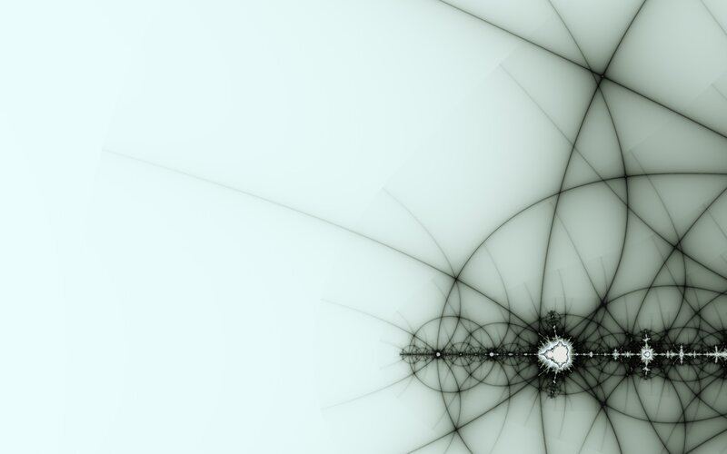 Fractal Pattern on White