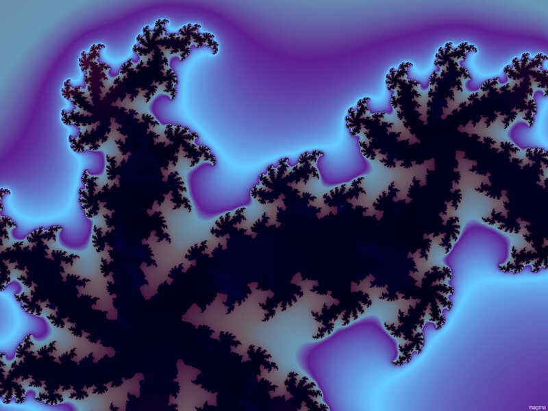 Fractal Pattern — Purple, Hypnotic, Abstract