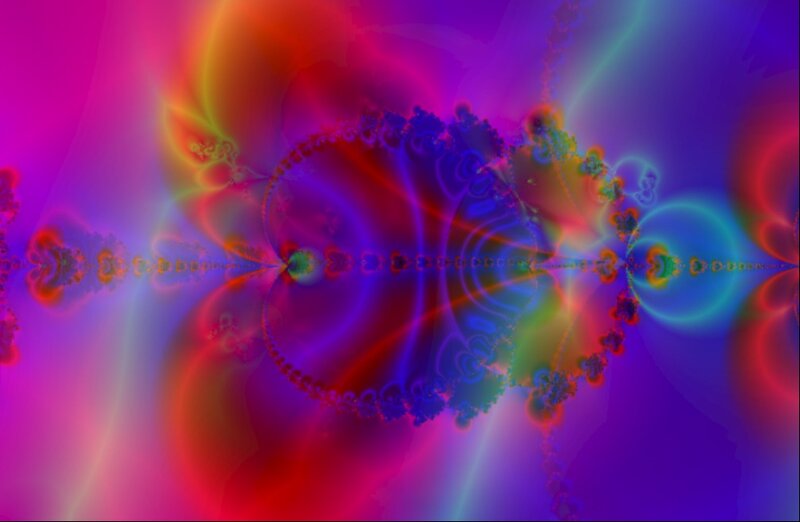 Fractal Pattern — Purple