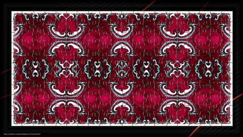 Fractal pattern puzzle