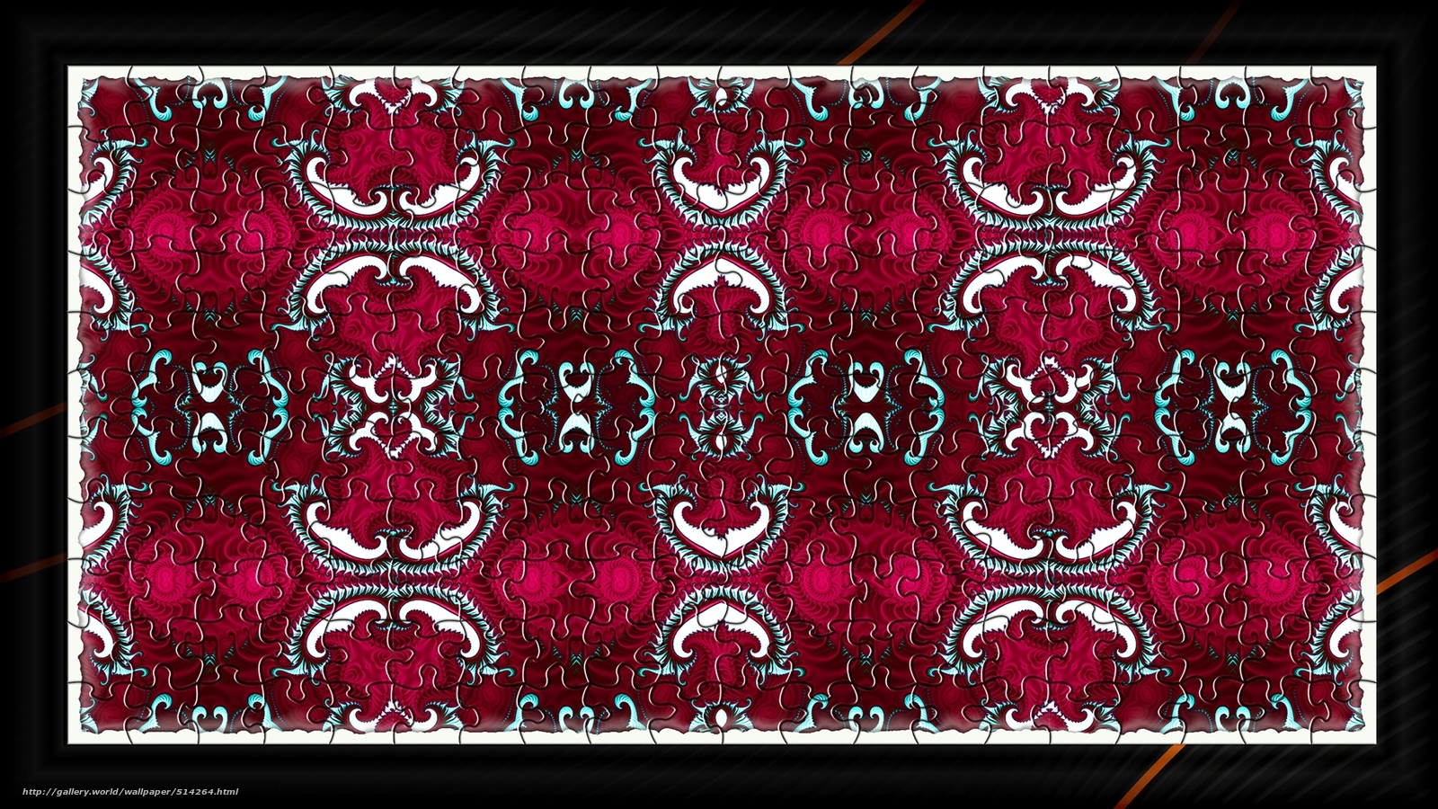 Fractal pattern puzzle