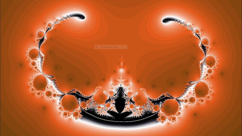 Fractal Pattern with Bubbles