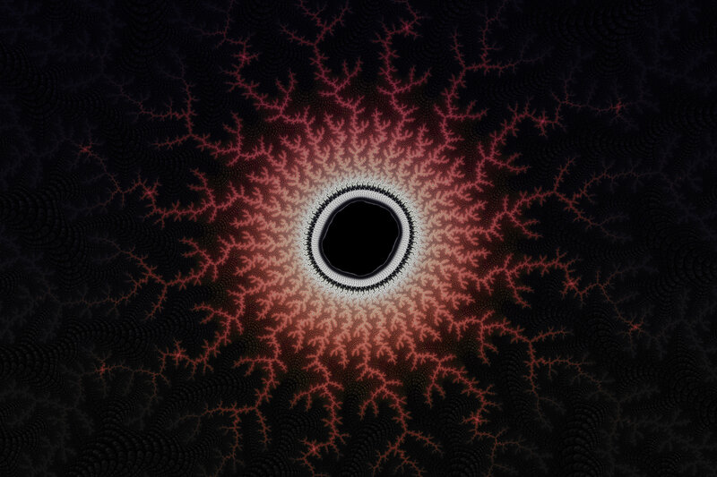 Fractal Pattern with Central Hole