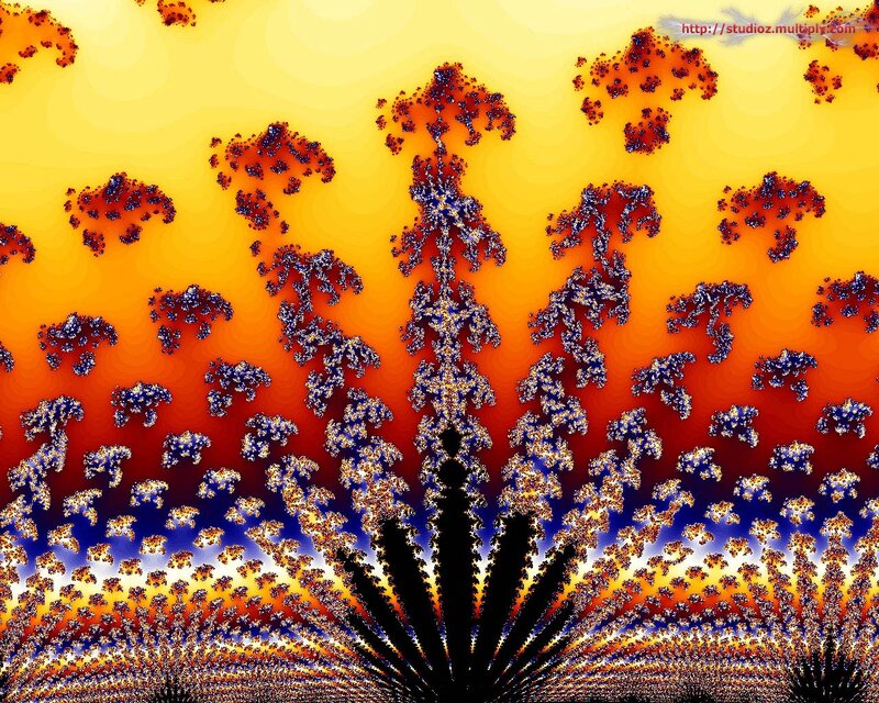 Fractal Pattern with Central Structure