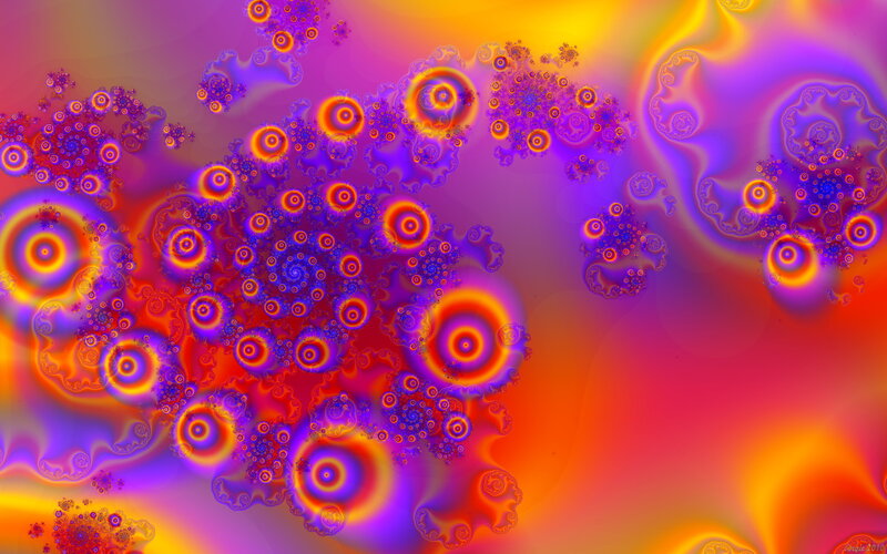 Fractal Pattern with Circles
