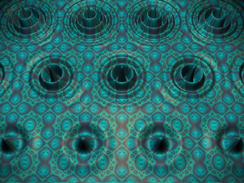 Fractal Pattern with Circular Shapes