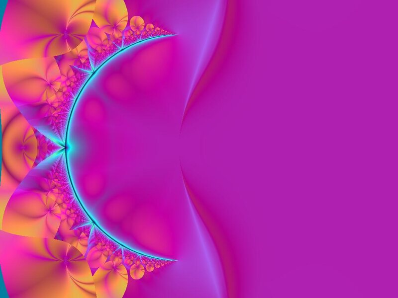 Fractal Pattern with Crescent