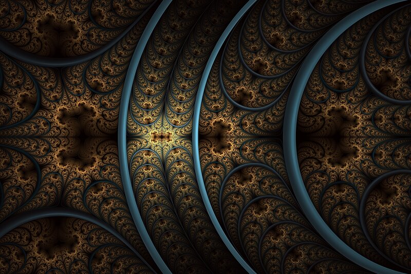 Fractal Pattern with Curves