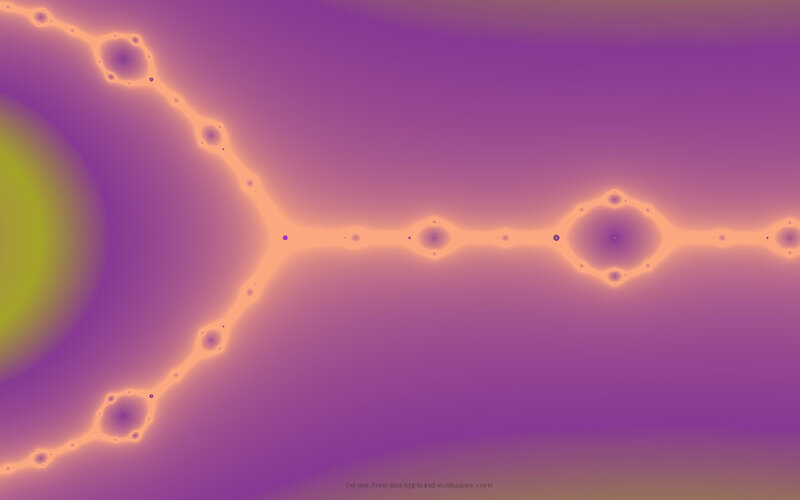 Fractal Pattern with Glowing Lines — Purple, Hypnotic, Abstract