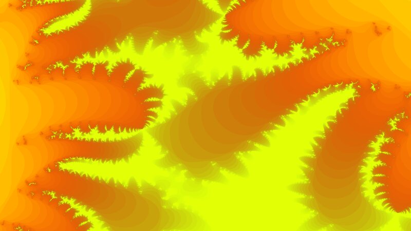 Fractal Pattern with Jagged Edges