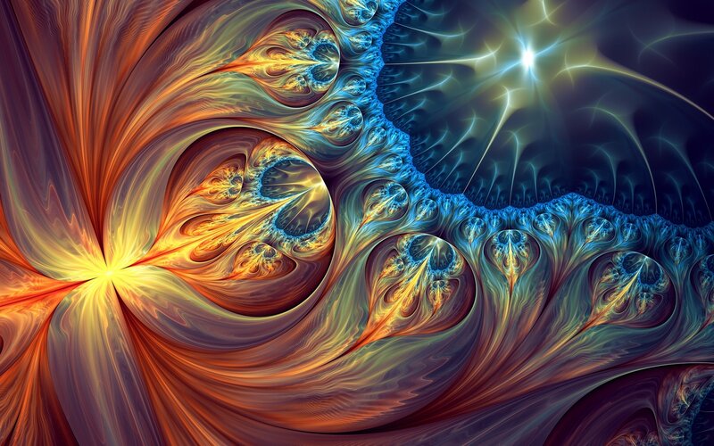 Fractal Pattern with Light