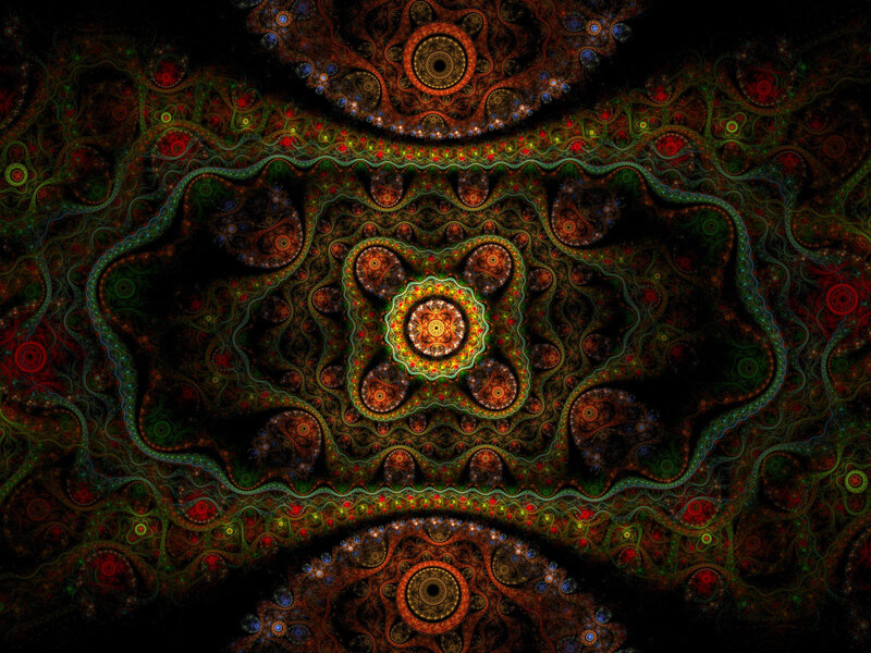 Fractal Pattern with Mandala