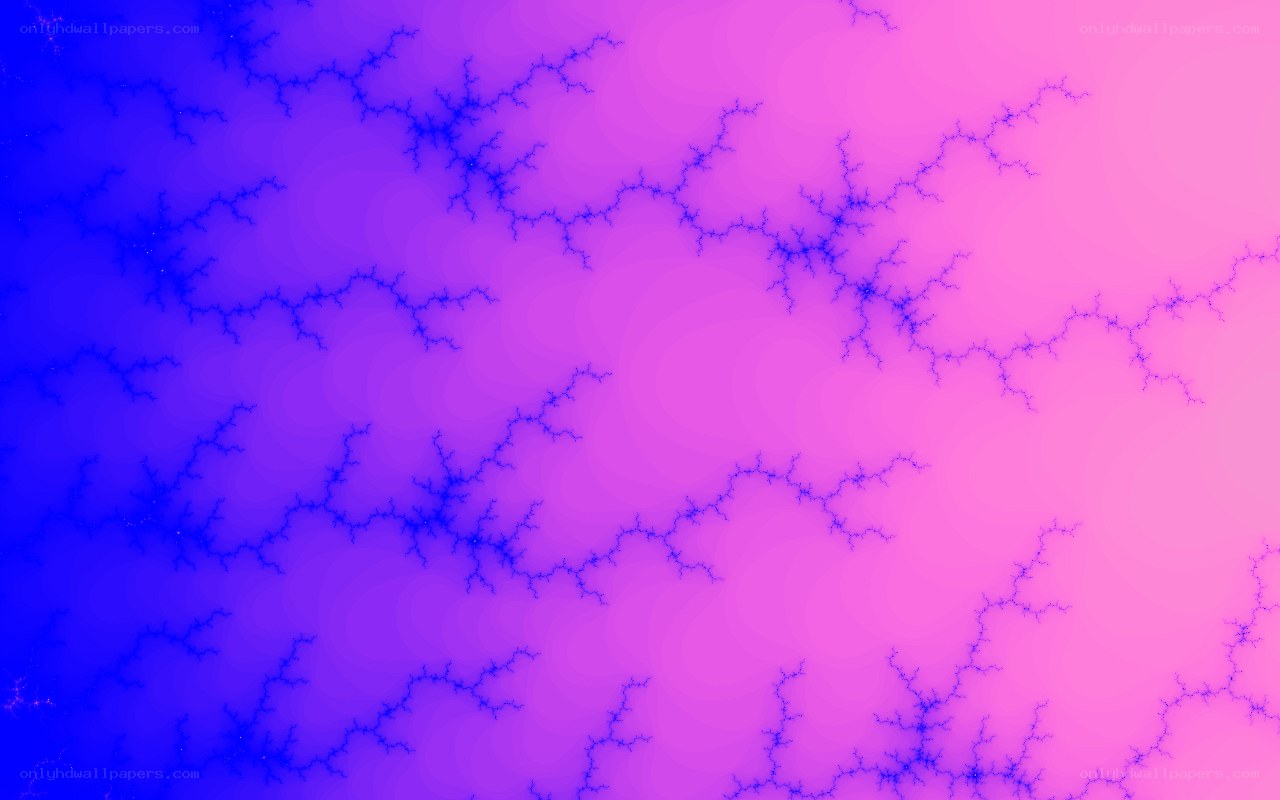 fractal pattern with purple and pink gradient