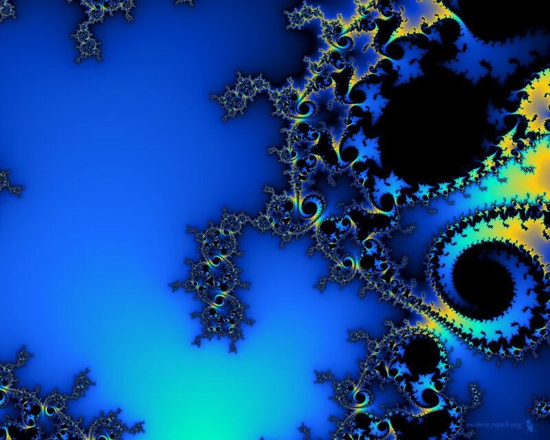 Fractal Pattern with Spirals — Hypnotic