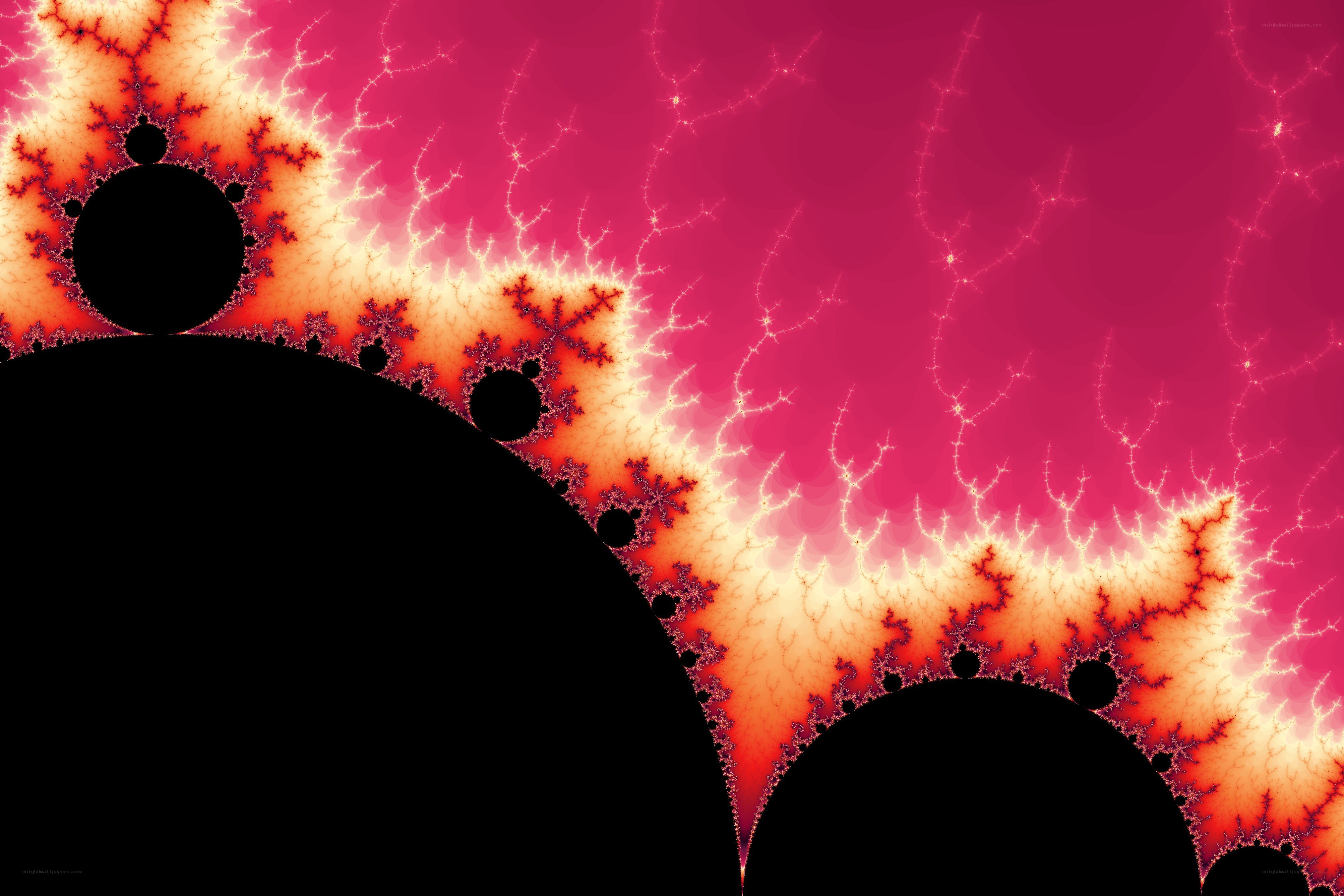 fractal pattern with vibrant colors