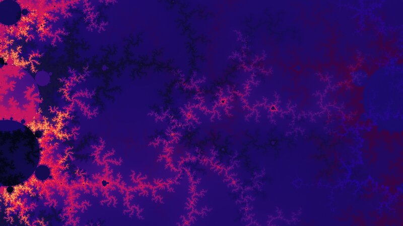 fractal pattern with vibrant colors
