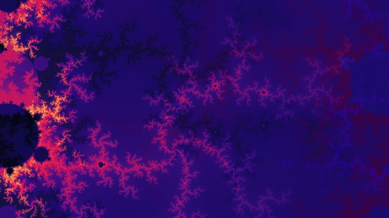 fractal pattern with vibrant colors