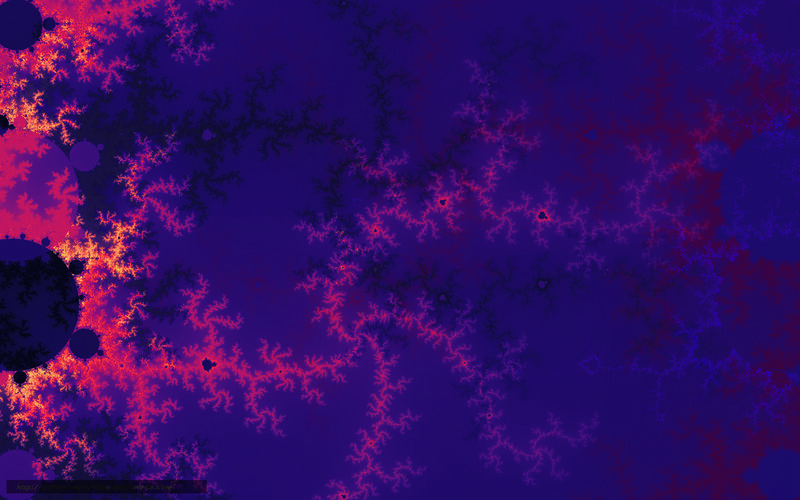 fractal pattern with vibrant colors